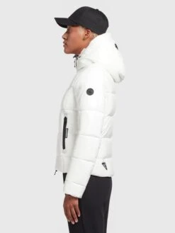 Khujo Vestes Dhiver Veste D’hiver Fala Femme Blanc -Khujo 5ac3185256044bdec316dec09590d4f9