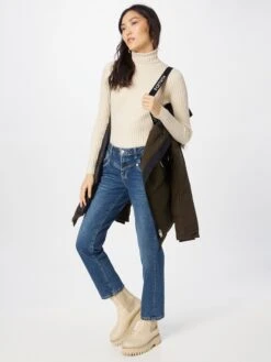 Khujo Manteaux Dhiver Manteau D’hiver Cloren Femme Olive -Khujo 5b52a8a5f79827bf07b1f8777f970cea