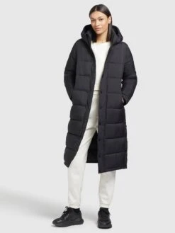 Khujo Manteaux Dhiver Manteau D’hiver Corinna Femme Noir -Khujo 5d086323815020ab5cfdf2815bd1ec2c