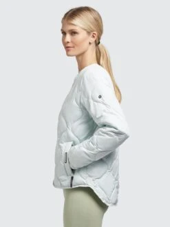 Khujo Vestes De Mi-saison Veste Mi-saison Alma Femme Vert Clair -Khujo 5d63c073d606fe72c97e30e80bca5659