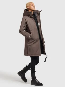 Khujo Manteaux De Mi-saison Manteau Mi-saison Lisad Femme Moka 15 Khujo Manteaux De Mi-saison Manteau Mi-saison Lisad Femme Moka -Khujo 6084a0a231b77d4b0e68a48739ff7e7d