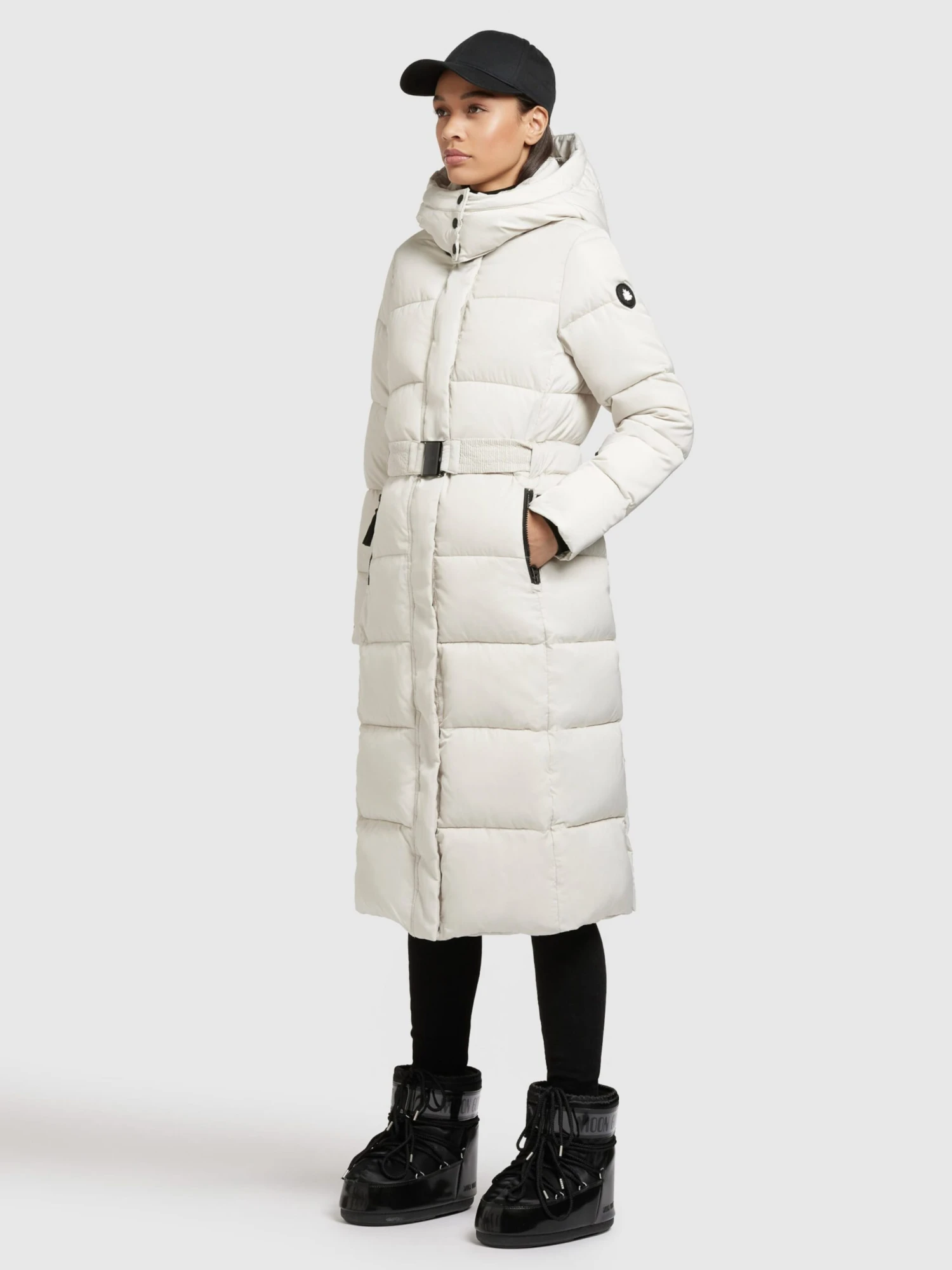 Khujo Manteaux Dhiver Manteau D’hiver Femme Blanc Cassé 7 Khujo Manteaux Dhiver Manteau D’hiver Femme Blanc Cassé – Image 5