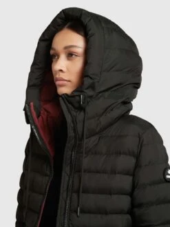 Khujo Vestes De Mi-saison Veste Mi-saison Lovina Femme Noir 16 Khujo Vestes De Mi-saison Veste Mi-saison Lovina Femme Noir -Khujo 66e2be75450464a4428d0e1a47be6443