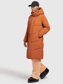 Khujo Manteaux Dhiver Manteau D’hiver Torino2 Femme Orange -Khujo 674c2de3a8a15e232c1f65cab3e1fdf5