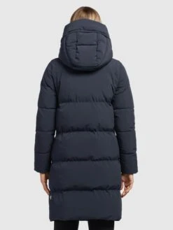 Khujo Manteaux De Mi-saison Manteau Mi-saison Namita Femme Bleu Marine -Khujo 675d7065bcd404c176f5b9aa04309a50