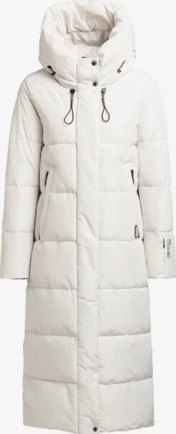 Khujo Manteaux De Mi-saison Manteau Mi-saison Soulani Femme Blanc Cassé