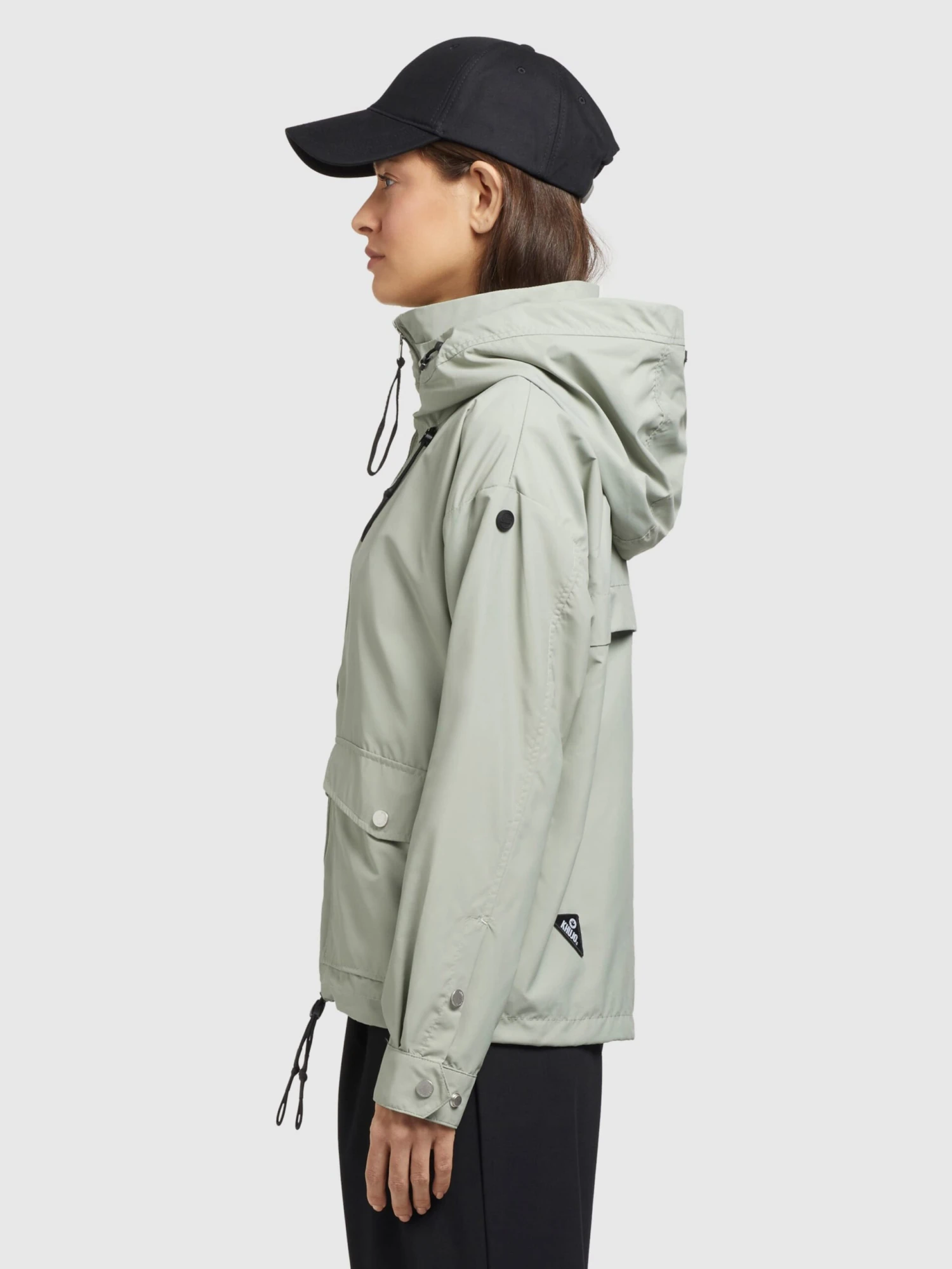 Khujo Vestes De Mi-saison Veste Mi-saison BLAIR Femme Vert Pastel 8 Khujo Vestes De Mi-saison Veste Mi-saison BLAIR Femme Vert Pastel – Image 6