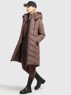 Khujo Manteaux Dhiver Manteau D’hiver Huba Femme Violet -Khujo 6c56dca59e4af12cd8e574c6c22e00cd