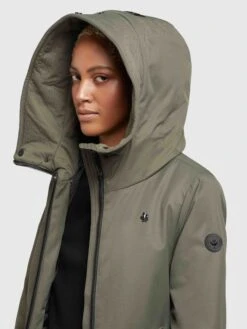 Khujo Manteaux De Mi-saison Manteau Mi-saison LISAD Femme Kaki 16 Khujo Manteaux De Mi-saison Manteau Mi-saison LISAD Femme Kaki -Khujo 6c9fa566bf470dcd7a03313c9b82f704