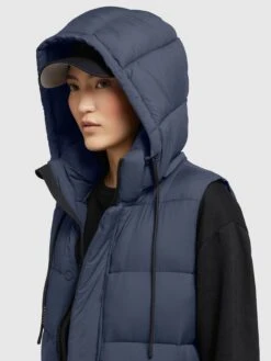 Khujo Vestes Sans Manches Gilet Tourin Femme Marine 16 Khujo Vestes Sans Manches Gilet Tourin Femme Marine -Khujo 6e67ba4285b02dbf9560a8fd6f59b857