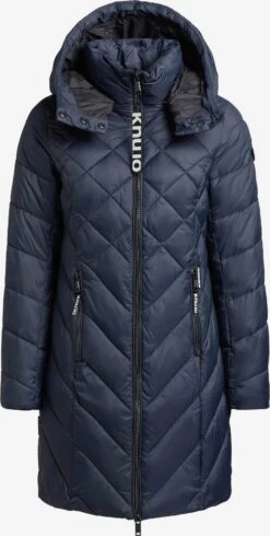 Khujo Manteaux De Mi-saison Manteau Mi-saison Aneth Femme Bleu Marine