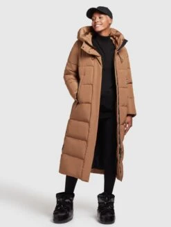 Khujo Manteaux Dhiver Manteau D’hiver Soulani Femme Ocre -Khujo 77934202a482b31f2300182c4f9b62ce