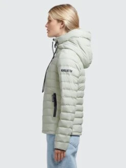 Khujo Vestes De Mi-saison Veste Mi-saison LOVINA4 Femme Vert -Khujo 7a988973a7899dd658e3a13d0a715305