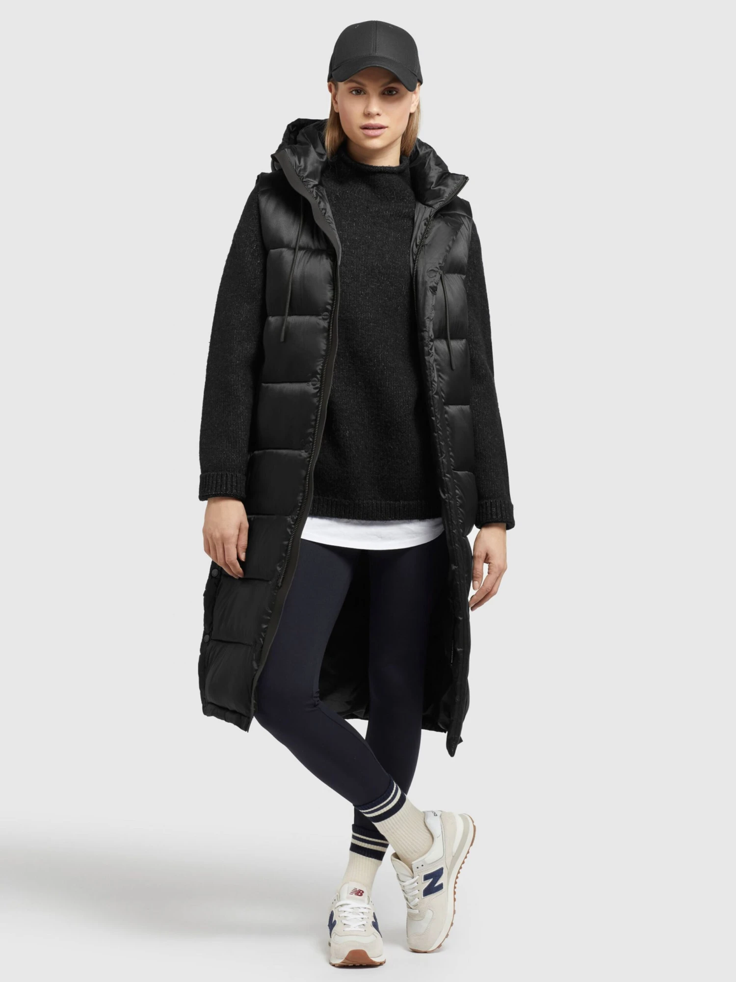 Khujo Vestes Sans Manches Gilet Tourin Femme Noir 8 Khujo Vestes Sans Manches Gilet Tourin Femme Noir – Image 6