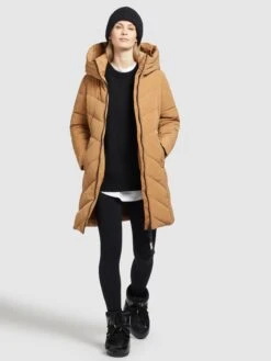 Khujo Manteaux Dhiver Manteau D’hiver Formin Femme Safran -Khujo 7e00b21942d1550cc7442afe3b95e780