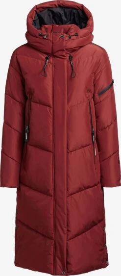 Khujo Manteaux De Mi-saison Manteau Mi-saison Femme Rouge Foncé