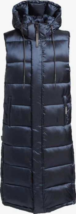 Khujo Vestes Sans Manches Gilet Tourin Femme Bleu Marine