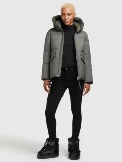 Khujo Vestes Dhiver Veste D’hiver Japura 2 Femme Kaki 10 Khujo Vestes Dhiver Veste D’hiver Japura 2 Femme Kaki -Khujo 86956527b954a0dcb6d38f602e424de0