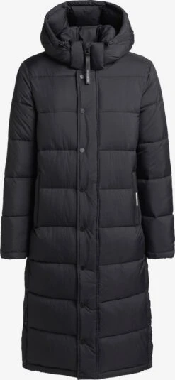 Khujo Manteaux Dhiver Manteau D’hiver Corinna Femme Noir