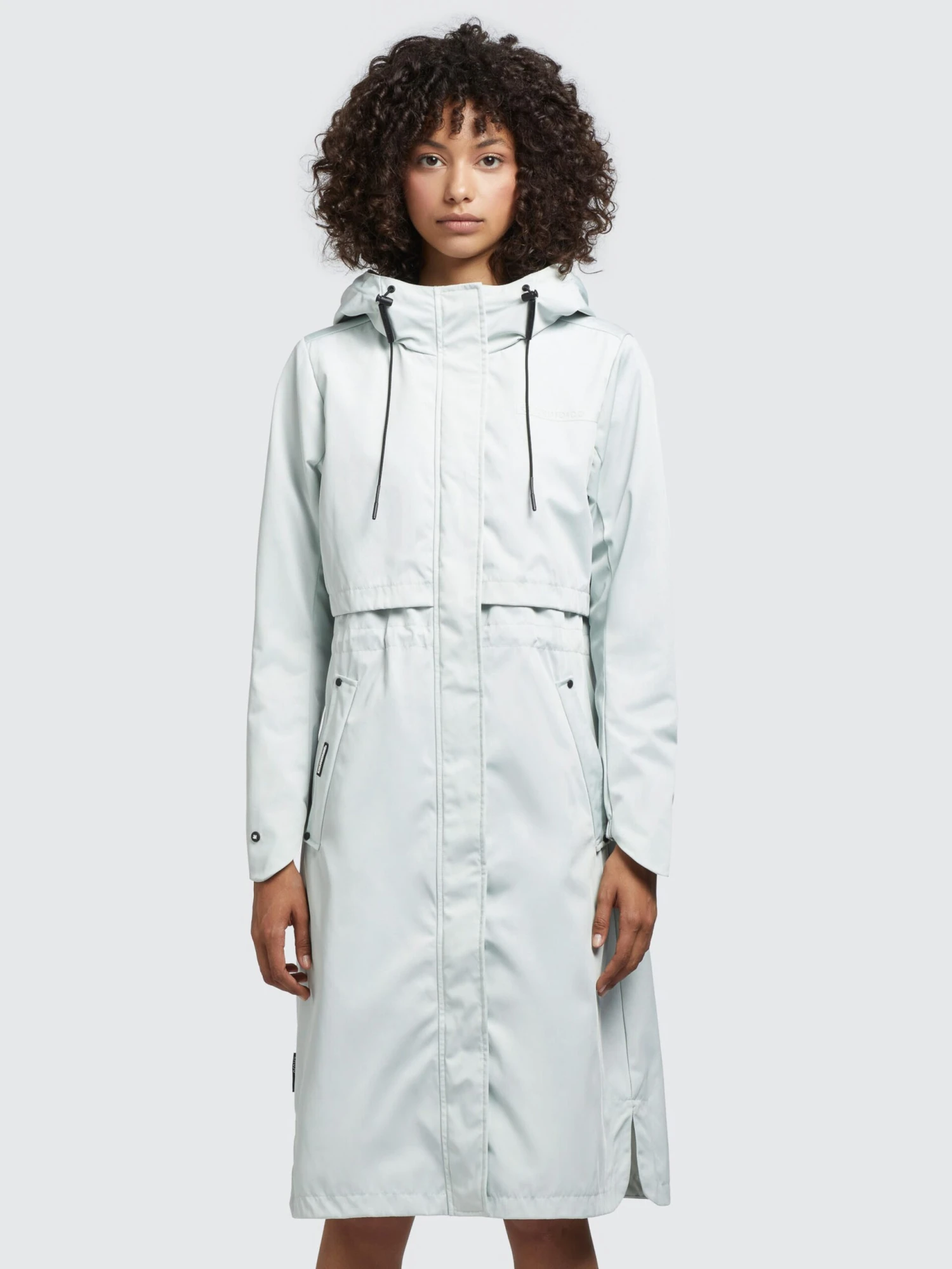 Khujo Manteaux De Mi-saison Manteau Mi-saison Jomana Femme Bleu Pastel 4 Khujo Manteaux De Mi-saison Manteau Mi-saison Jomana Femme Bleu Pastel – Image 2