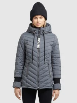 Khujo Vestes Dhiver Veste D’hiver Patt Femme Gris 11 Khujo Vestes Dhiver Veste D’hiver Patt Femme Gris -Khujo 9059b303fab0b1882d2403fb850508b9