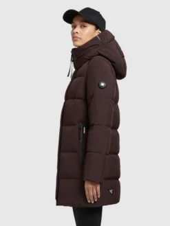 Khujo Manteaux Courts Manteau D’hiver Wente Femme Mûre -Khujo 90710298534f4589fcc9d6338ee37453