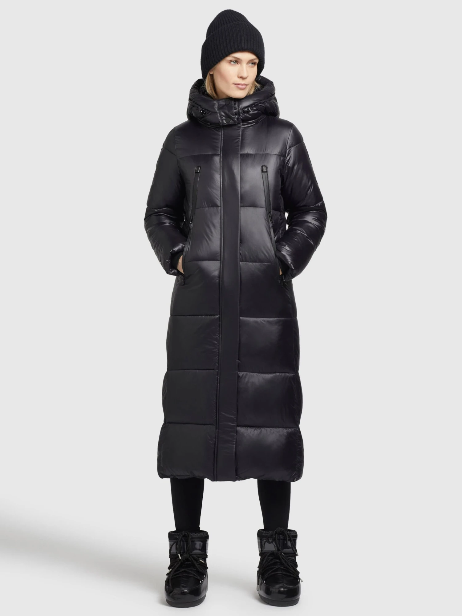 Khujo Manteaux Dhiver Manteau D’hiver Melona Femme Noir 5 Khujo Manteaux Dhiver Manteau D’hiver Melona Femme Noir – Image 3