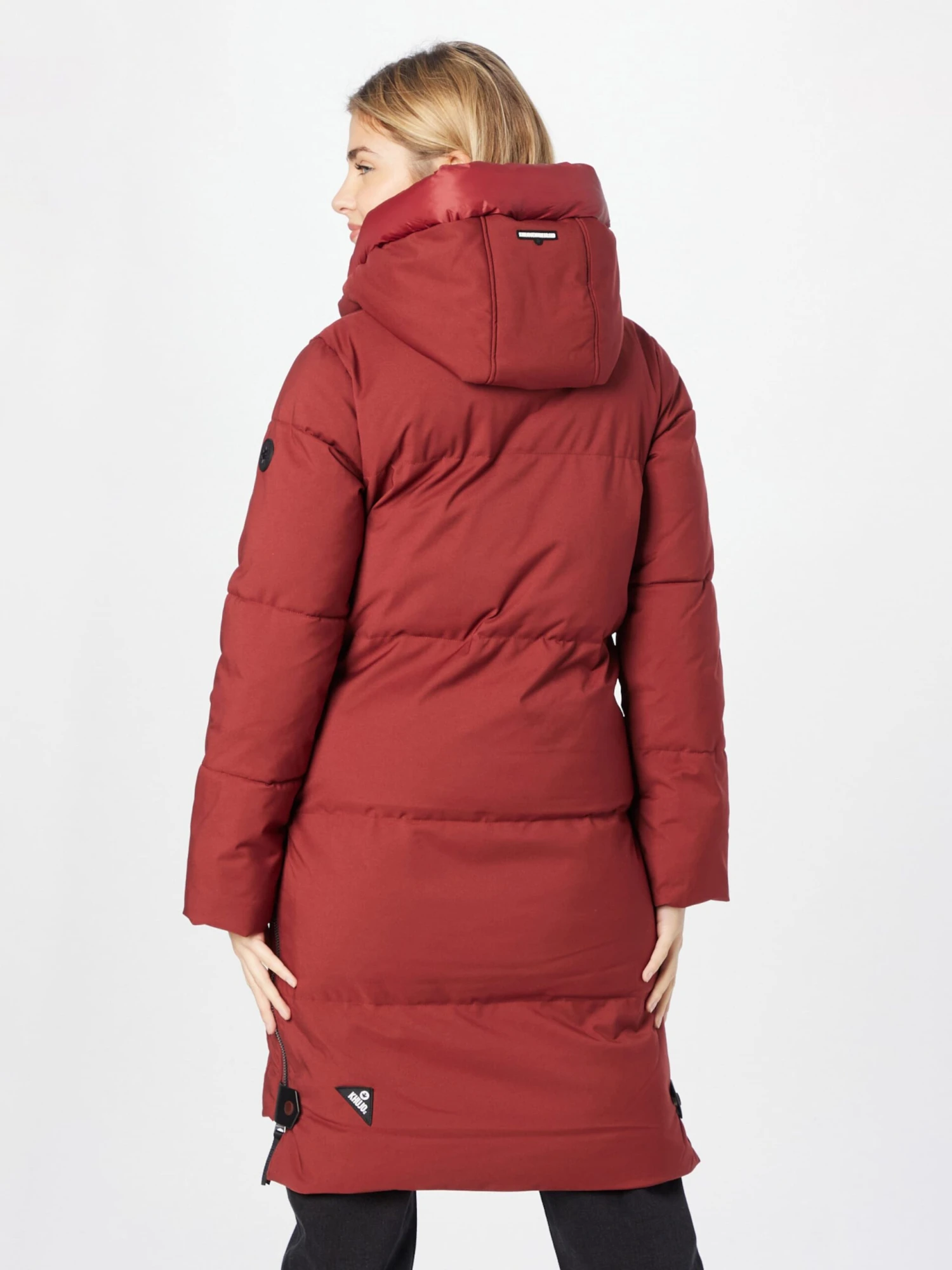 Khujo Manteaux Dhiver Manteau D’hiver Aniva Femme Rouge Carmin 5 Khujo Manteaux Dhiver Manteau D’hiver Aniva Femme Rouge Carmin – Image 3