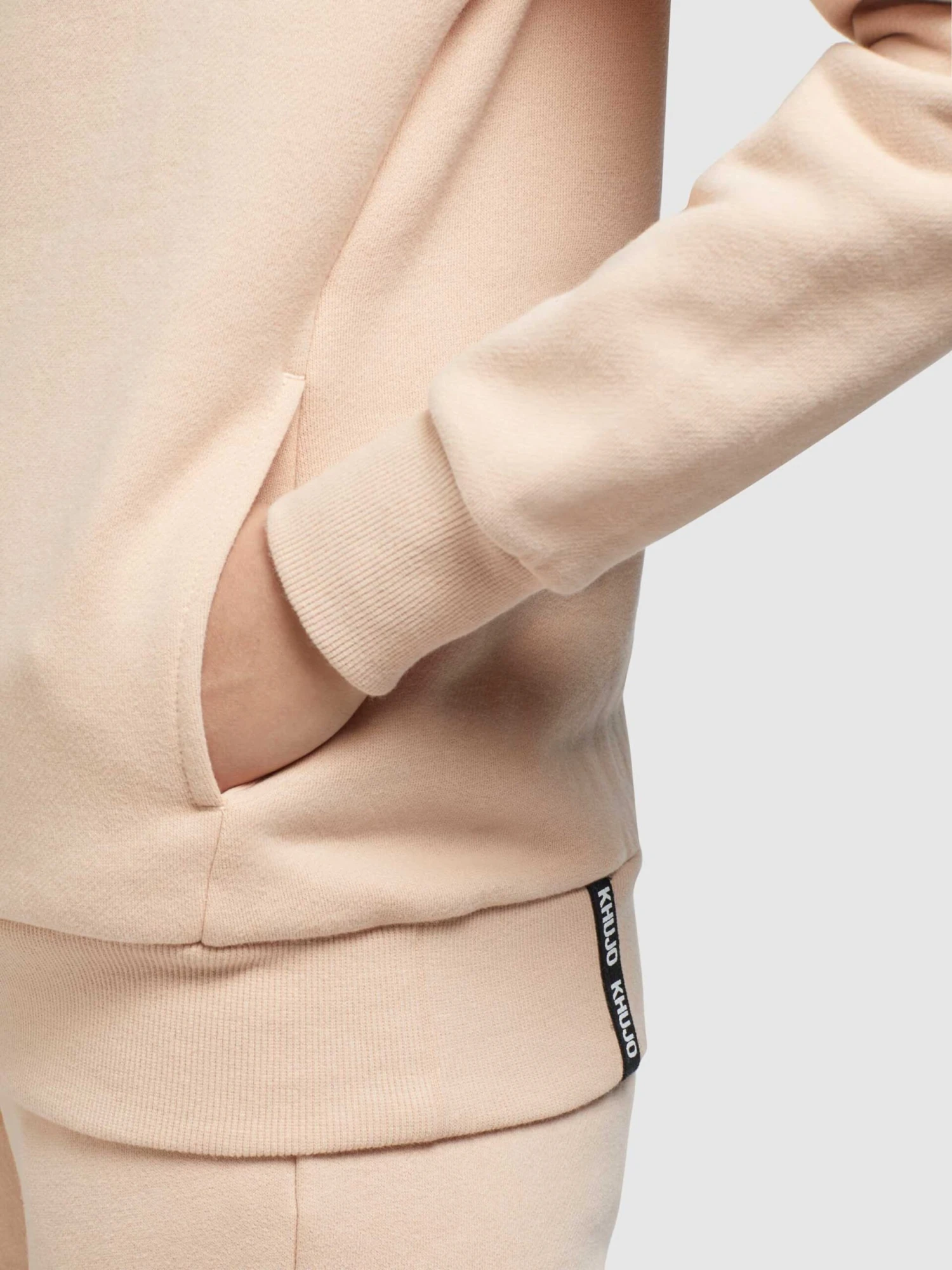 Khujo Sweats à Capuche Sweat-shirt Karima Femme Abricot 8 Khujo Sweats à Capuche Sweat-shirt Karima Femme Abricot – Image 7