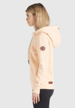 Khujo Sweats à Capuche Sweat-shirt Tesia Femme Pêche -Khujo 9580163af05951f89f20c7222dd936be