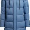 Khujo Manteaux Dhiver Manteau D’hiver Julina Femme Bleu -Khujo 96830f69aea7b87e7e4be7d7faa2d29f