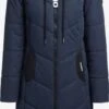 Khujo Vestes Dhiver Veste D’hiver Aribay Femme Bleu Marine -Khujo 98949d1e676cc6f1ae9855abc810fbe4