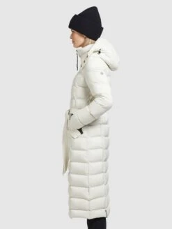Khujo Manteaux Dhiver Manteau D’hiver OLALLA MATT Femme Blanc Cassé -Khujo 9b65c11cde48214099b732f437bc1fed
