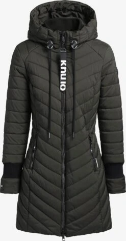 Khujo Manteaux Dhiver Manteau D’hiver Nita Femme Kaki