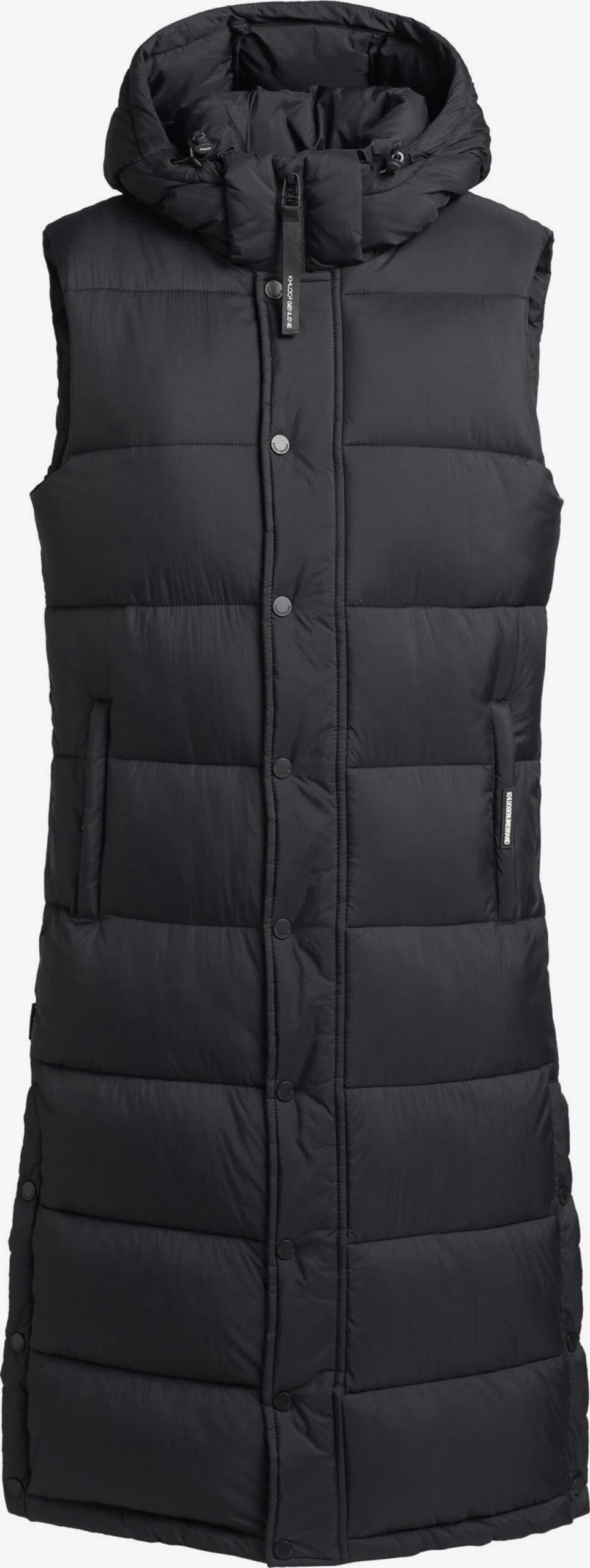 Khujo Vestes Sans Manches Gilet Magneta Femme Noir