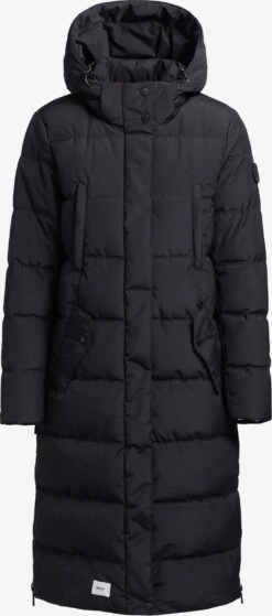 Khujo Manteaux Dhiver Manteau D’hiver Kleo Femme Noir