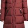 Khujo Manteaux Dhiver Manteau D’hiver Shimanta 2 Femme Rouge Rouille -Khujo a059d182c7bb4ba8fce53c1d1d79a90b