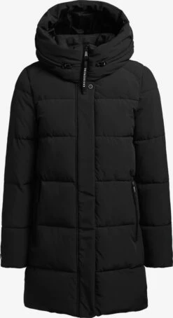 Khujo Manteaux Courts Manteau D’hiver Wente Femme Noir