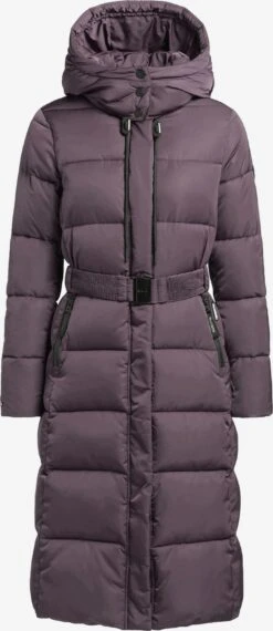 Khujo Manteaux Dhiver Manteau D’hiver HAZELLE Femme Mauve