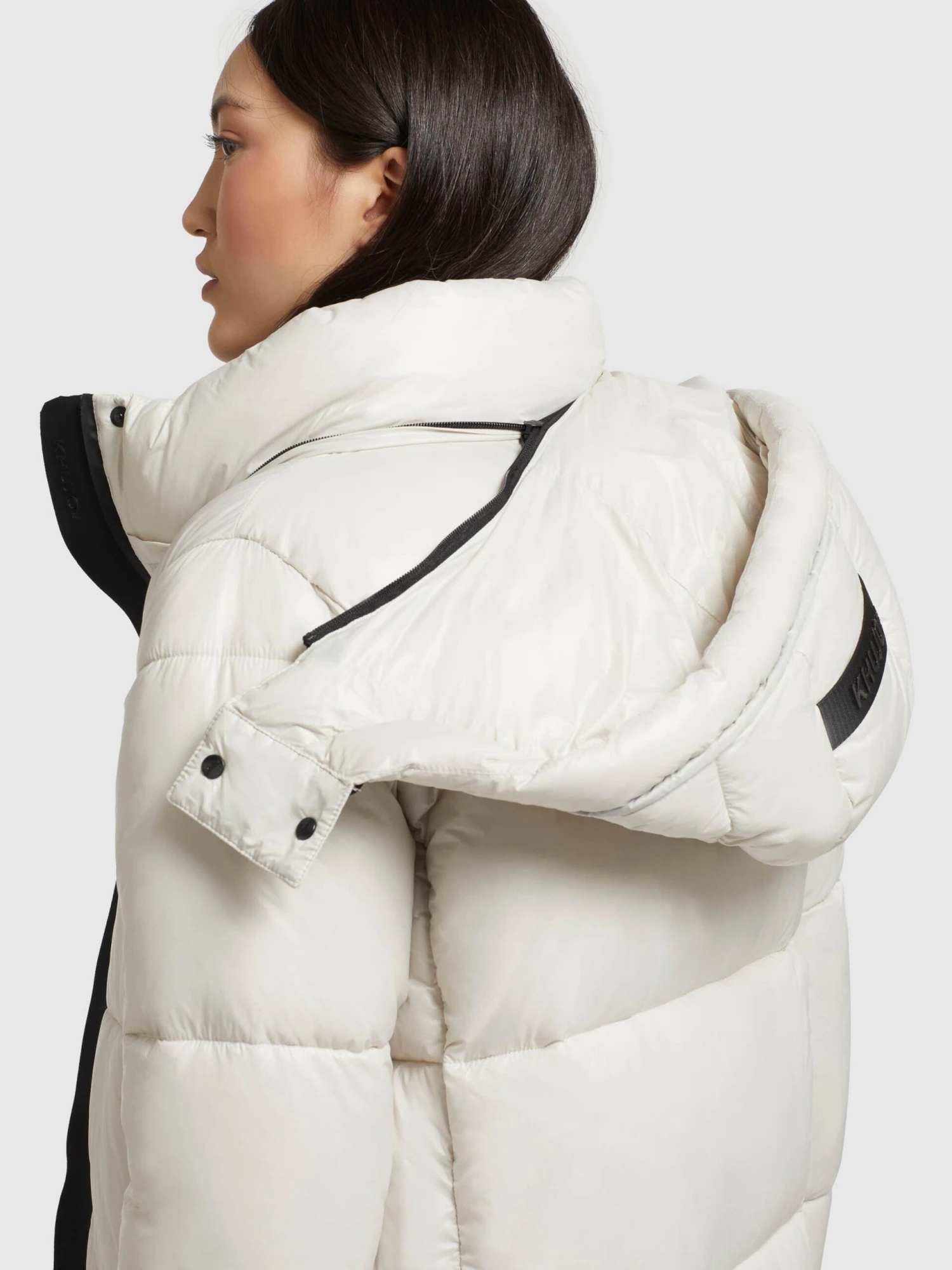 Khujo Manteaux Dhiver Manteau D’hiver Melona Femme Blanc Perle 10 Khujo Manteaux Dhiver Manteau D’hiver Melona Femme Blanc Perle – Image 8