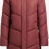 Khujo Manteaux Dhiver Manteau D’hiver Torino 3 Femme Rouge Rouille