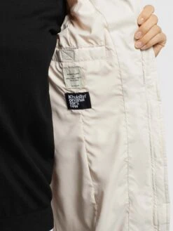 Khujo Manteaux De Mi-saison Manteau Mi-saison Jerry Femme Blanc Cassé -Khujo a67ac3975ae961a8bde19078f790432e