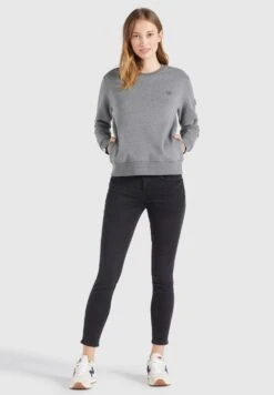 Khujo Sweats Sweat-shirt Lisel Femme Gris 11 Khujo Sweats Sweat-shirt Lisel Femme Gris -Khujo a7607531e3249cc663e6dfb61e283fb1