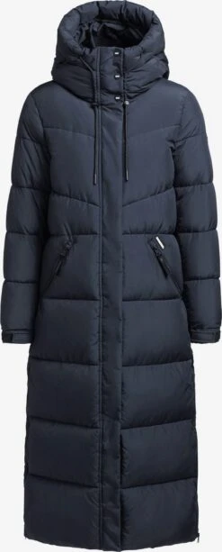 Khujo Manteaux Dhiver Manteau D’hiver Shimanta 2 Femme Bleu Foncé