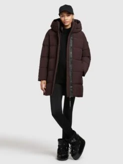 Khujo Manteaux Courts Manteau D’hiver Wente Femme Mûre -Khujo aded930c6b19694f4199bdefe6b21b39