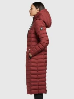 Khujo Manteaux Dhiver Manteau D’hiver Mimi Femme Rouge Rouille -Khujo b007c4b00d5783f8881d030c60cb43b5