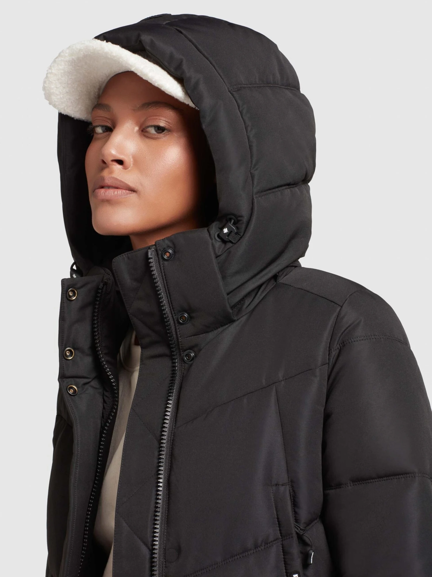 Khujo Manteaux Dhiver Manteau D’hiver Limetta Femme Noir 8 Khujo Manteaux Dhiver Manteau D’hiver Limetta Femme Noir – Image 6