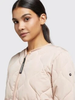 Khujo Vestes De Mi-saison Veste Mi-saison Alma Femme Rose Clair -Khujo b18e4fe996a16cd28ed63643c48ddcbf