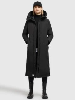 Khujo Manteaux Dhiver Manteau D’hiver ABELLA Femme Noir 12 Khujo Manteaux Dhiver Manteau D’hiver ABELLA Femme Noir -Khujo b302c6f2b9c6960db1f14cd4d669e6ec