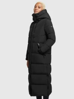 Khujo Manteaux Dhiver Manteau D’hiver Shimanta 2 Femme Noir -Khujo b39f122106606e54f83afe03935213b9